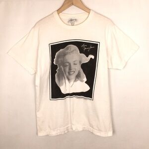 Vintage 1993 Marilyn Monroe T-Shirt Estate of Andre De Dienes Edward Sz XL FLAWS